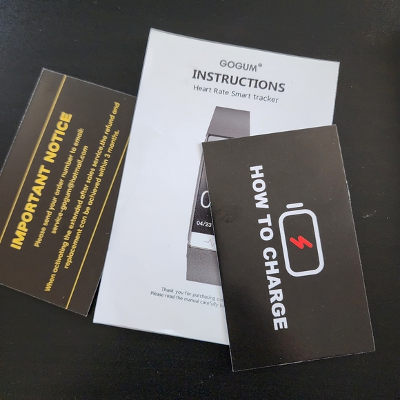 NIB black fitness tracker - Picture 7 of 7